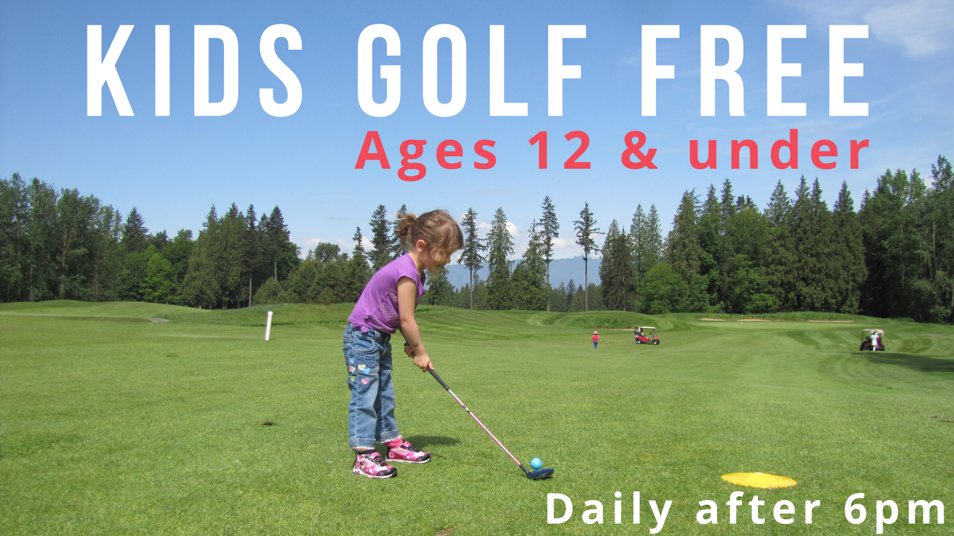 Kids Golf Free 12 under 2020