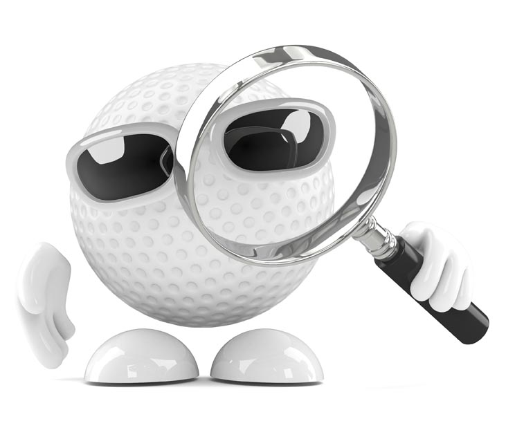 error golf ball
