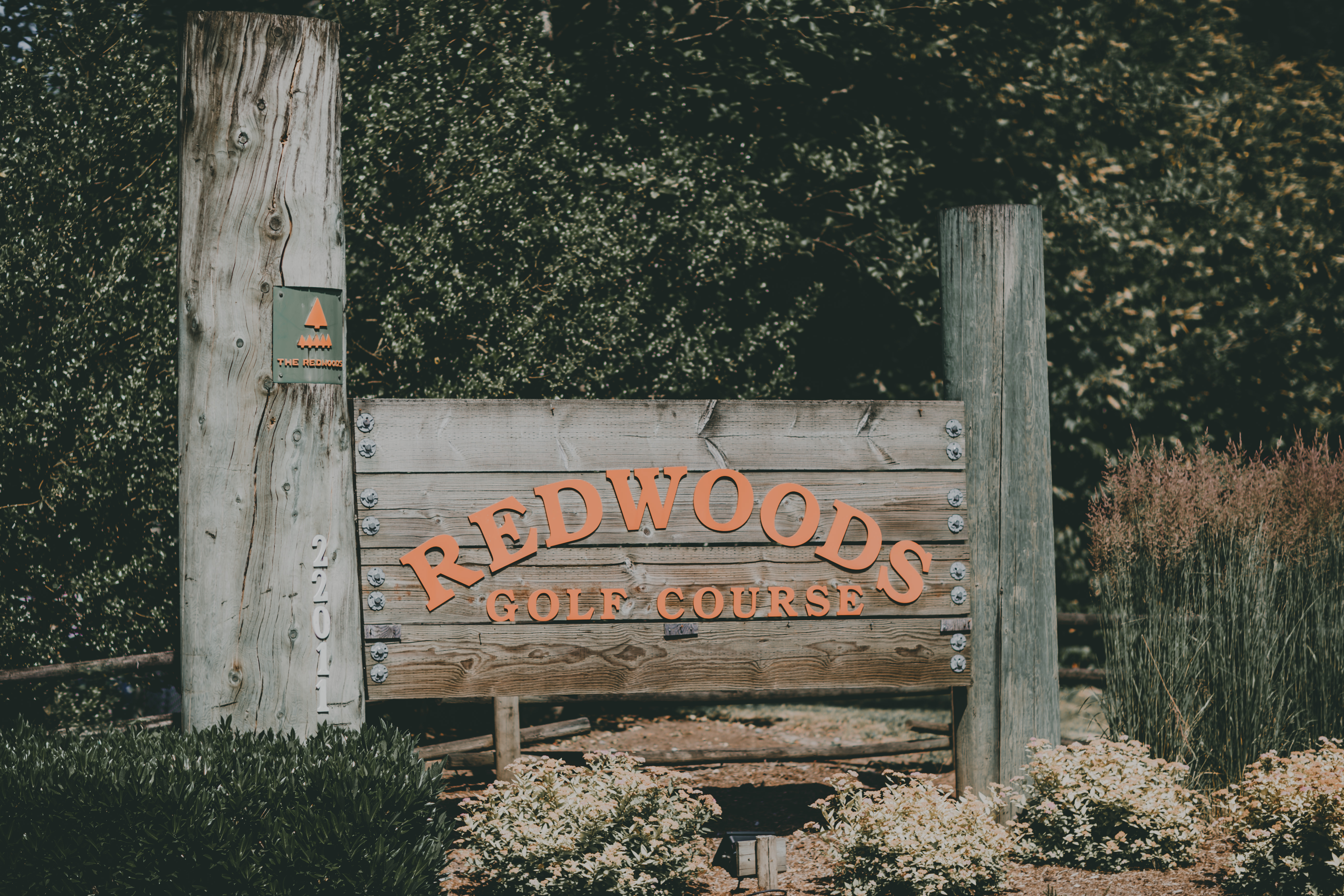 Redwoods Golf Course Front Entrance Sign Alicia Strathearn