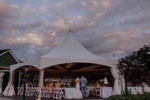 Reception Tent Outside